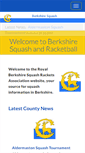 Mobile Screenshot of berkshiresquash.org